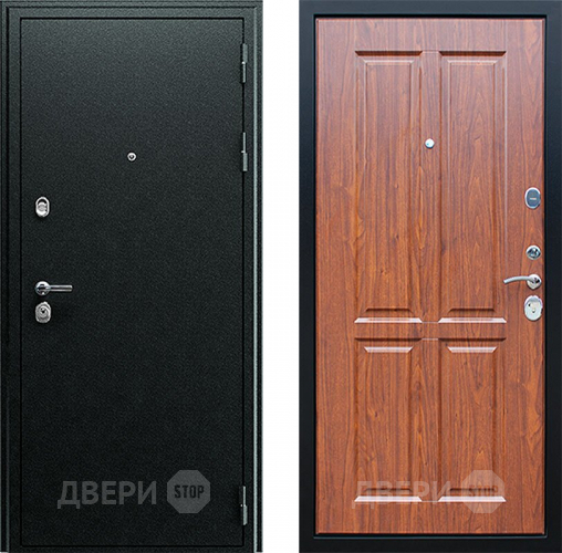 Входная металлическая Дверь АСД Прометей ЗD Орех темный