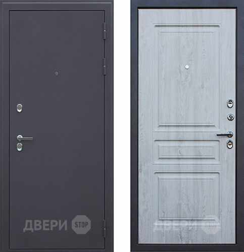 Входная металлическая Дверь АСД Сибирь 3К Сосна белая