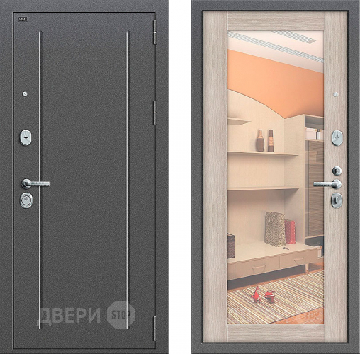 Входная металлическая Дверь Groff Т2-220 Cappuccino Veralinga