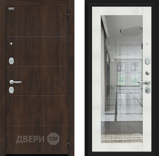 Дверь Bravo Флэт Kale Almon/Bianco Veralinga