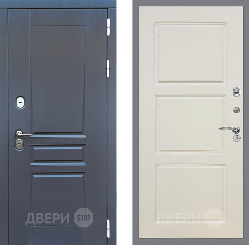 Входная металлическая Дверь Стоп ПЛАТИНУМ ФЛ-3 Шампань