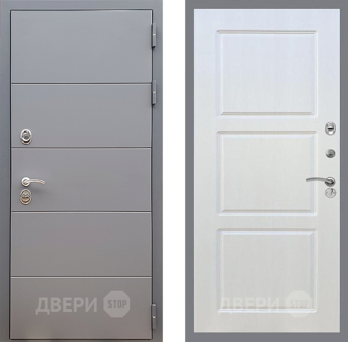 Дверь Стоп АРТ ГРАФИТ ФЛ-3 Лиственница беж