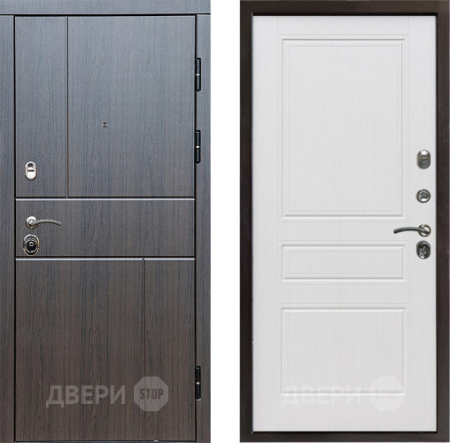 Дверь Престиж Горизонт Венге Классика Белое дерево