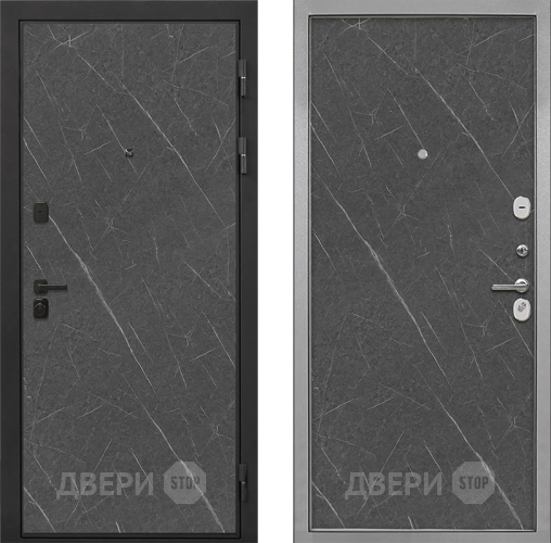 Дверь Интекрон (INTECRON) Профит Black Гранит Лава Оникс Гладкая Гранит лава оникс