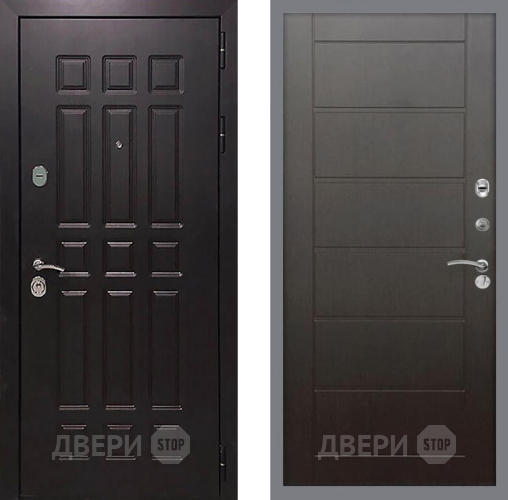 Входная металлическая Дверь Рекс (REX) 8 Сити Венге
