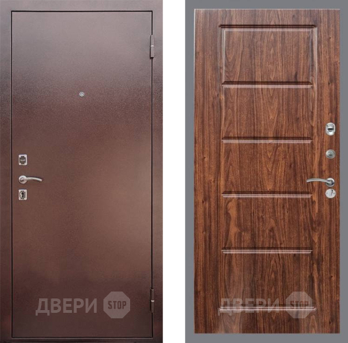 Дверь Рекс (REX) 1 FL-39 орех тисненый