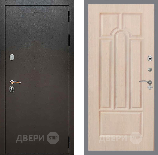 Дверь Рекс (REX) 5 Серебро Антик FL-58 Беленый дуб