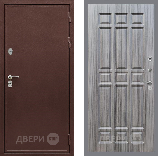 Дверь Рекс (REX) 5 металл 3 мм FL-33 Сандал грей